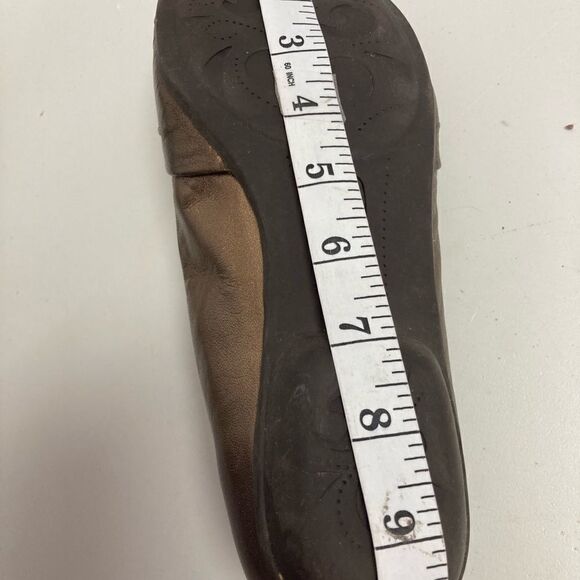 BARE TRAPS, Narizona Style, gold color, 7.5 flats, slip on, leather/man-made - Picture 4 of 15